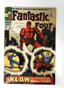 Fantastic Four (1961 series)  #56, VG- (Actual scan)