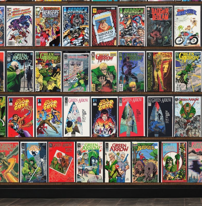 Huge Lot 160+ Comics with Green Arrow, West Coast Avengers & More!