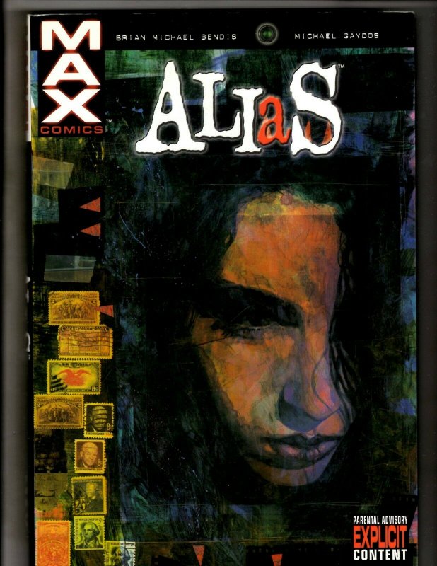 Alias Marvel Comics HARDCOVER Graphic Novel Book Jessica Jones Brian Bendis HR8