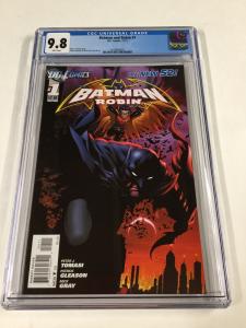 Batman And Robin 1 Cgc 9.8 White Pages New 52 Dc Comics