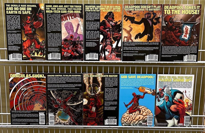 Deadpool by Daniel Way TPB Lot Complete Series/Run Vol 1-10 Paco Medina & Others