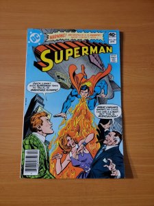 Superman #346 Newsstand MARK JEWELER Variant ~ NEAR MINT NM ~ 1980 DC Comics