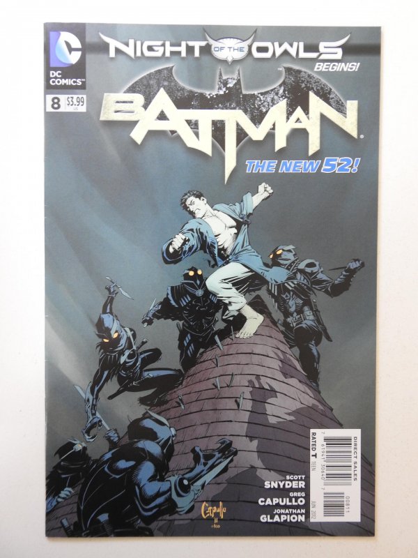Batman #8 Direct Edition (2012) VF+ Condition!