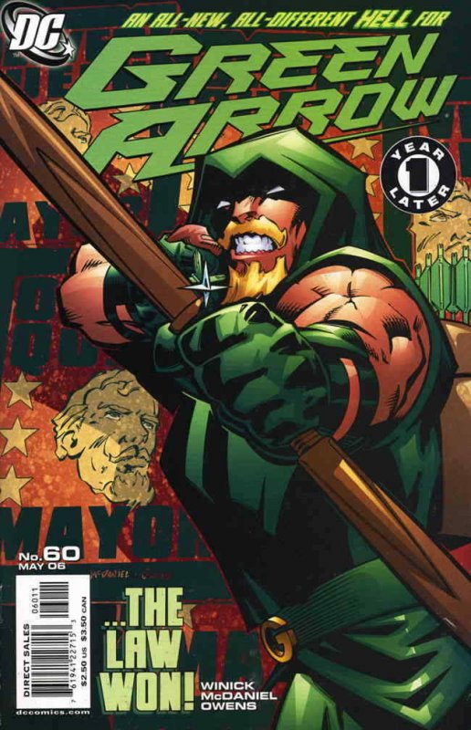 Green Arrow (2nd Series) #60 VF/NM; DC | save on shipping - details inside