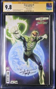 Green Lantern (2024) # 6 (CGC 9.8 SS) Signed Tyler Kirkham