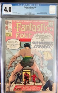 Fantastic Four #14 Regular Edition (1963) CGC 4.0