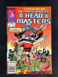 The Transformers: Headmasters #1 (1987) 1st Team App of the Headmaster Autobots