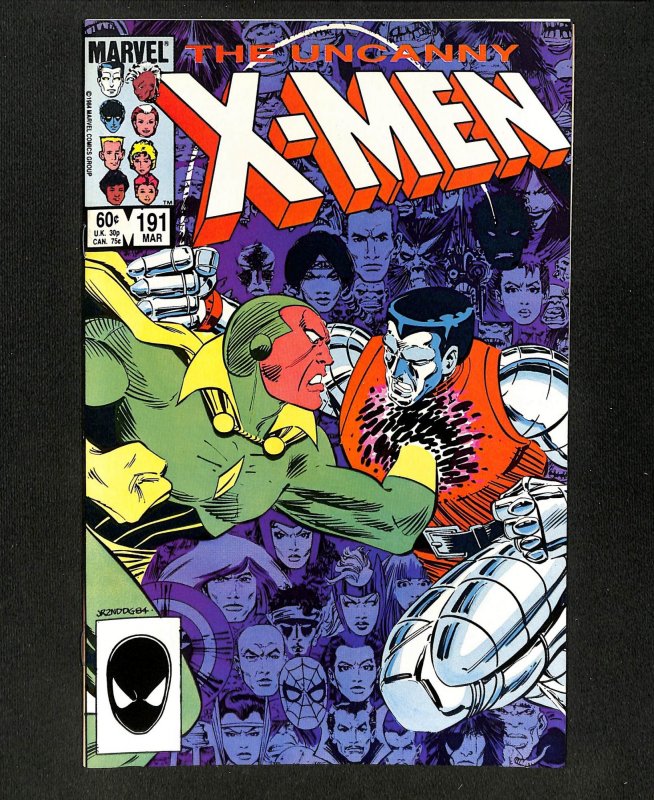 Uncanny X-Men #191 1st Appearance Nimrod!