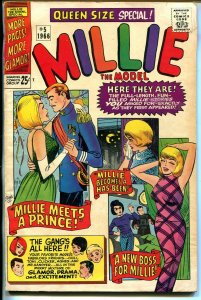 Millie The Model Annual #5 1966-Marvel-Giant issue-pin-ups-fashions-VG