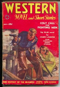 PULP:  Western Novel And Short Stories Pulp 3/1939-Peter Dawson-J.W. Scott-Ja...