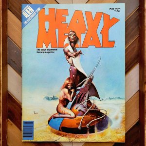 HEAVY METAL VOL. 3 #1 VF- (HM 1979) ALIEN Teaser! MOEBIUS Corben SIMONSON Morrow