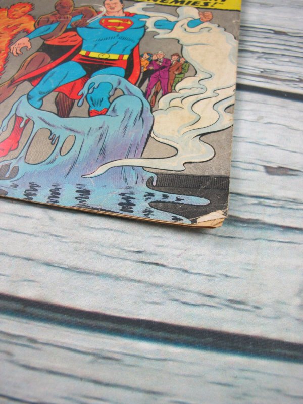 Superman Four Element Enemies DC Comics #190 1966 Silver Age 12 Cent VG- 3.5