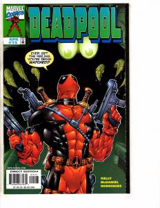Deadpool # 15 NM 1st Print Marvel Comic Book X-Men X-Force Cable Domino J264