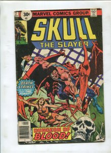 SKULL THE SLAYER #7 (4.5) 30 CENT VARIANT!