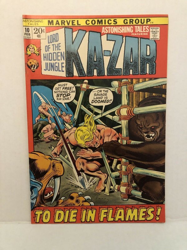 Astonishing Tales #10 Ka-Zar