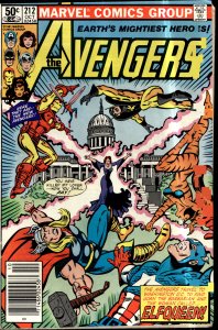 The Avengers #212 (1981) The Avengers