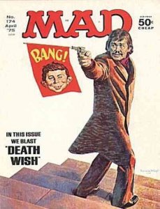 Mad #174 VG ; E.C | low grade comic Death Wish April 1975 magazine