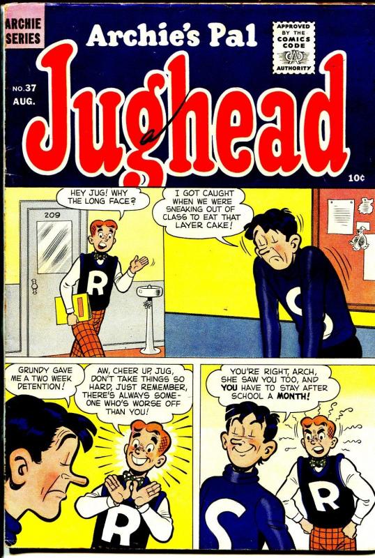 Jughead #37 1956-Archier-Betty-Veronica-FN-