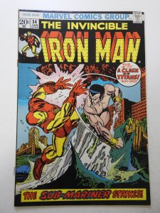 Iron Man #54 (1973) FN+ Condition! 1st appearance of Moondragon!