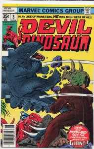 Devil Dinosaur #3 (1978) Devil Dinosaur