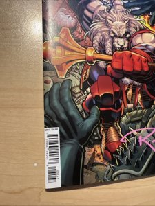 Battle Beast #1 Comic Invincible Variant Cover F Signed Ryan Ottley COA NM/NM+