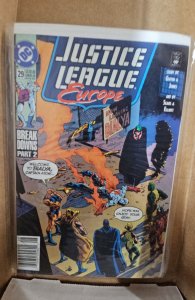 Justice League Europe #29 Newsstand Edition (1991)