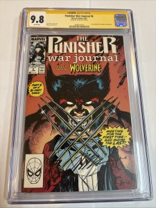 Punisher War Journal (1989) # 6 (CGC 9.8 SS) Signed Jim Lee * Marvel Comics