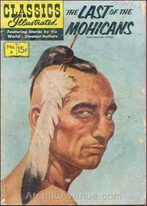 Classics Illustrated (Gilberton) #4 (20th) VG; Gilberton | low grade comic - sav