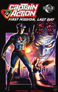 Captain Action - First Mission, Last Day Comic Book - Moonstone