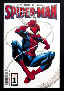 Spider-Man #1 (2022) [KEY]  End of the Spiderverse - 1st Print, Mark Bagley - NM