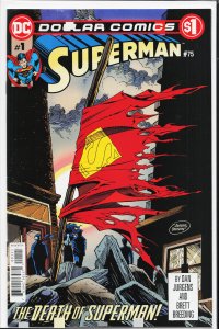 Superman #75 Dollar Comics Cover (1993) Superman