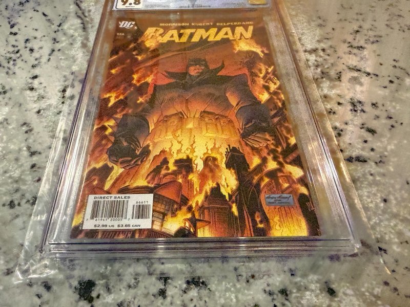 Batman # 666 CGC Graded 9.8 DC Comic Book 1st Damian Wayne As Batman 2007 JH35