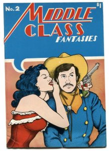 Middle Class Fantasies #2 1973- underground comic- G/VG