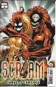 SCREAM: CURSE OF CARNAGE #2 MAIN COVER BAGLEY OWENS MARVEL COMICS 2019 EB174
