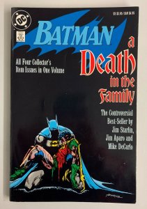 Batman Death In The Family 1988 First Edition Paperback Jim Starlin 