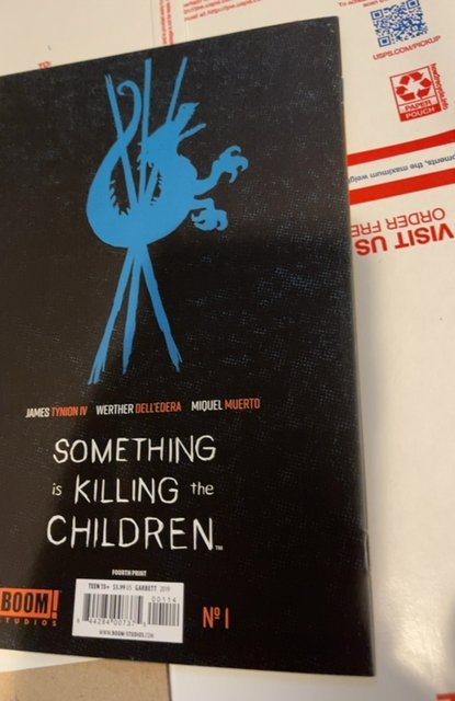 Something is Killing the Children #1 Fourth Print Cover (2019)