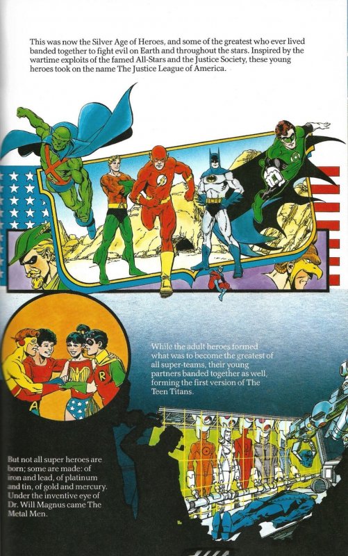 HISTORY OF THE DC UNIVERSE #1 & #2  (1987) 8.0 VF Marv Wolfman!  George Pérez!