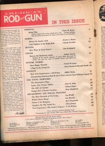 American Rod & Gun 1/1955-Jim Kjelgaard story-Peter B Kyne-pulp thrills-fishi...