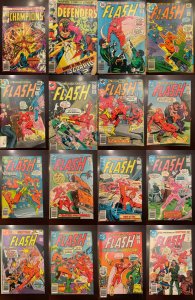 Lot of 16 Comics (See Description) The Flash, The Champions, The Defenders