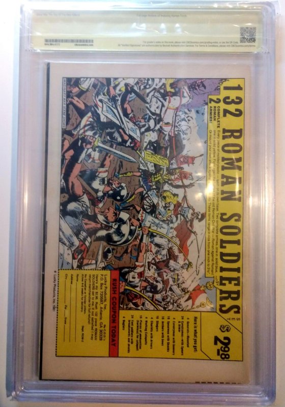 The Spectacular Spider-Man #52 (CBCS 5.0, 1981) Signed by Frank Miller