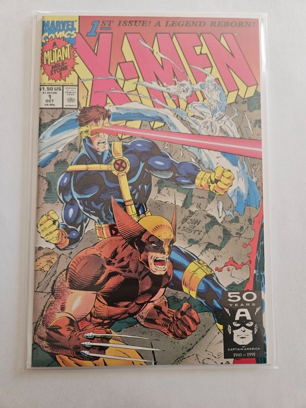 Marvel X-Men #1 Variant Covers A-D (1991) Set