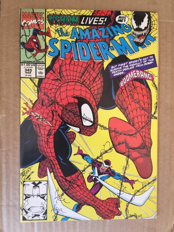 The Amazing Spider-Man #345