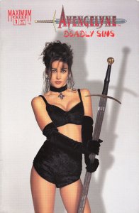 Avengelyne: Deadly Sins #1 Variant Cover (1995) Avengelyne [Key Issue]