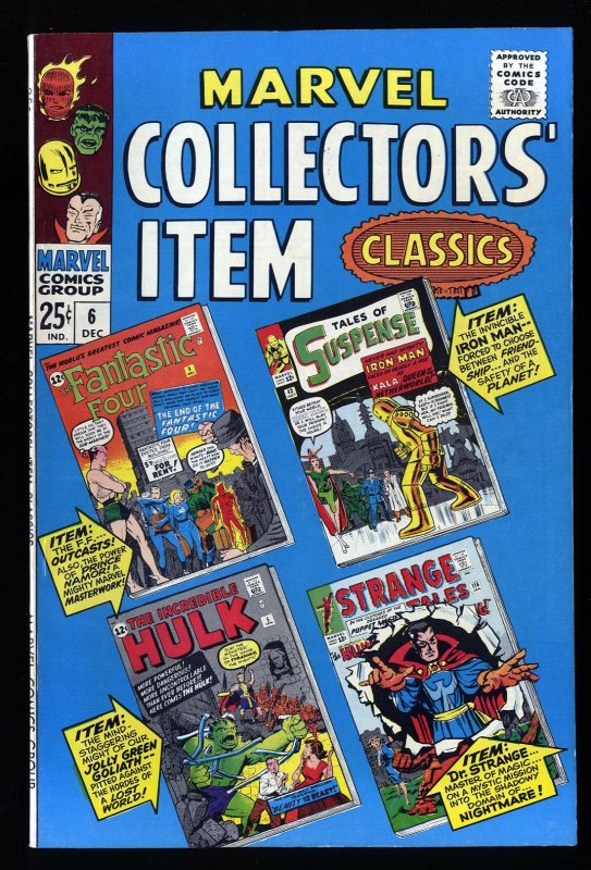 Marvel Collectors' Item Classics #6 VF 8.0