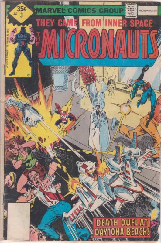 Micronauts (Vol. 1) #3 (2nd) FN; Marvel | save on shipping - details inside