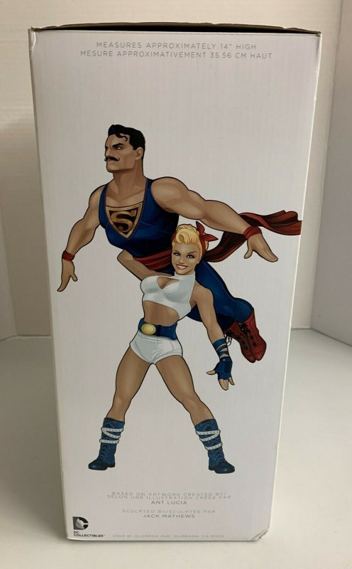 DC Comics Bombshells Power Girl & Superman Numbered Limited Edition Statue 