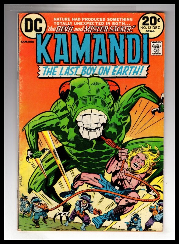 Kamandi, The Last Boy on Earth #12 (1973) Jack King Kirby! / ECA5X