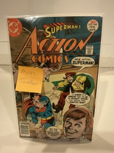 Action Comics #468  F  Mark Jewelers Insert!  1977