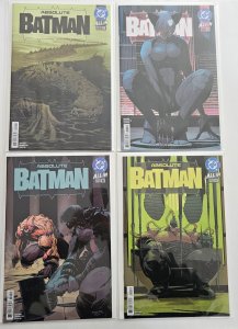 Absolute Batman #1-16 (1st Print) FULL RUN + Annual/ArkM Custom Portfolio Book