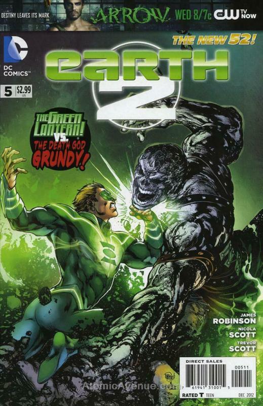 Earth 2 #5 VF/NM; DC | save on shipping - details inside